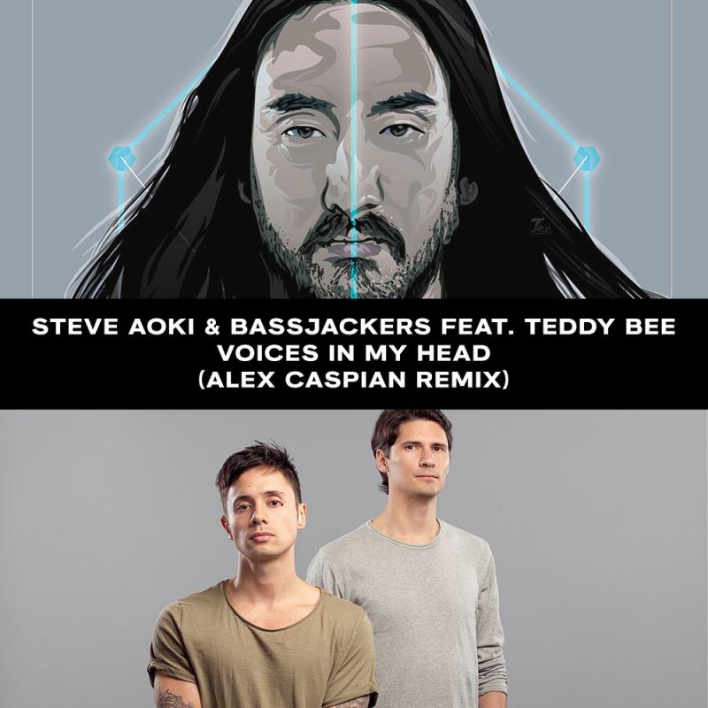 Steve Aoki & Bassjackers feat. Teddy Bee - Voices In My Head (Alex Caspian Remix)