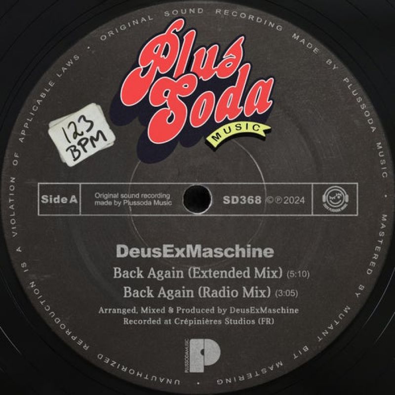 Deusexmaschine - Back Again (Extended Mix) [Plus Soda Music]