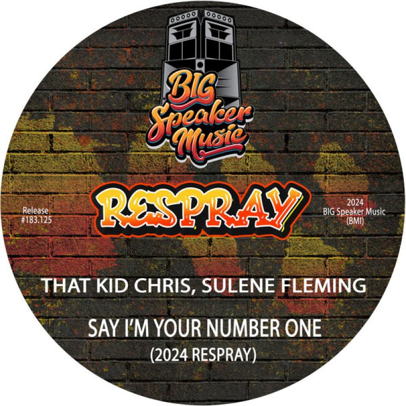 That Kid Chris, Sulene Fleming - Say Im Your Number One (2024 Dub ReSpray) [Big Speaker Music]