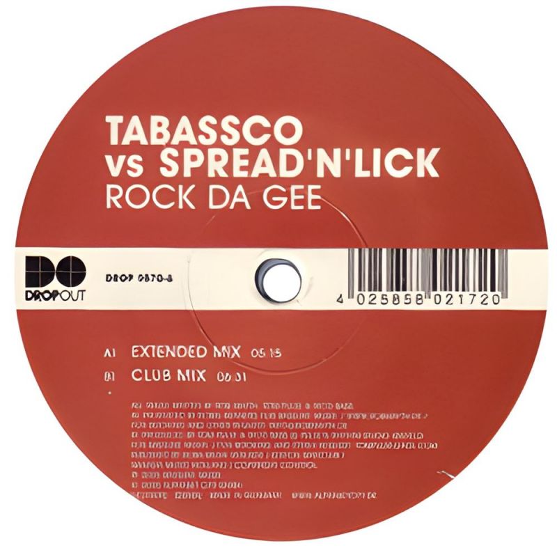 Tabassco Vs Spread N Lick aka Rob Mayth - Rock Da Gee (Extended Mix)